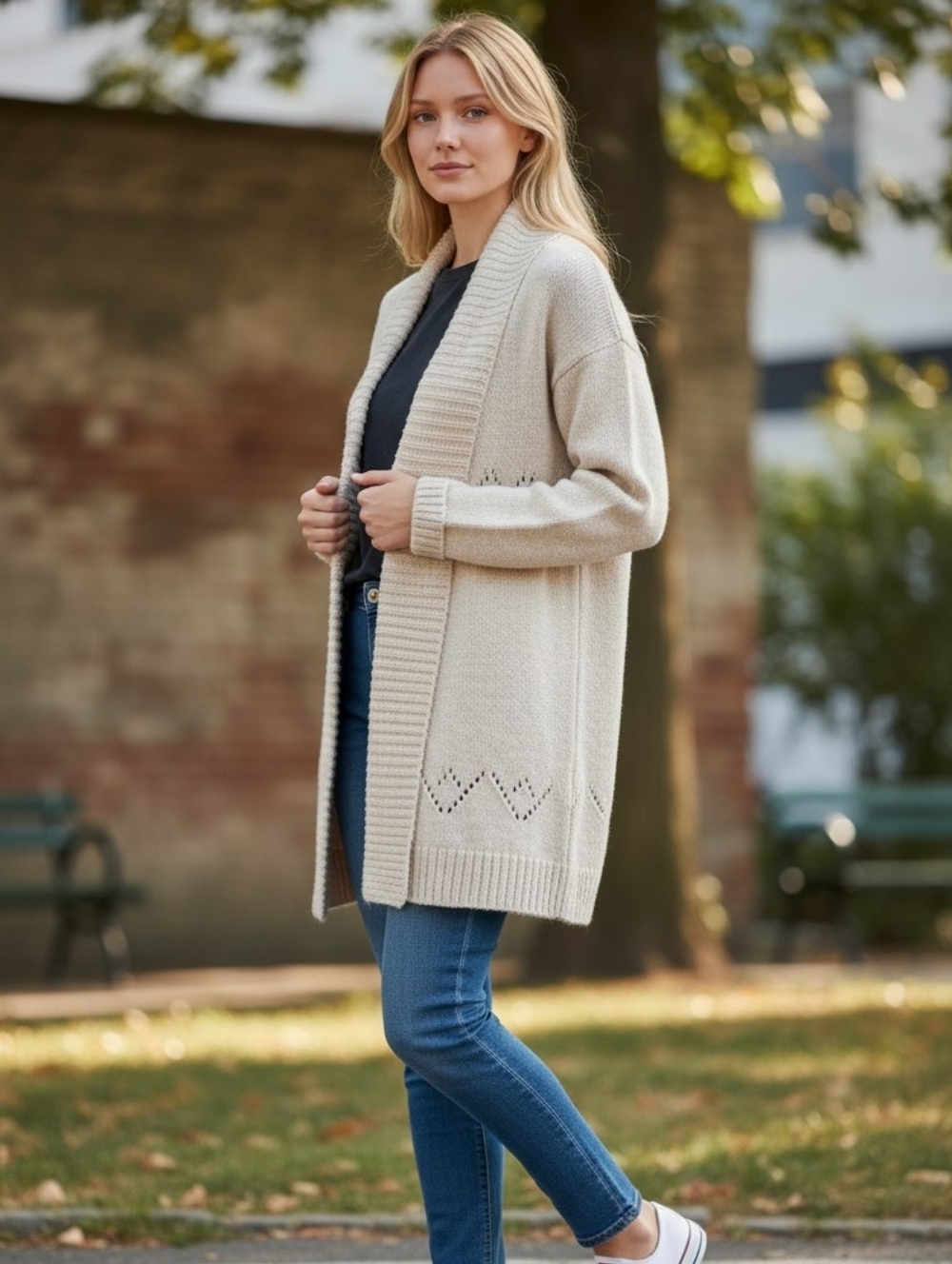 NWT JACK by BB Dakota Open Front Cardigan Sweater XS